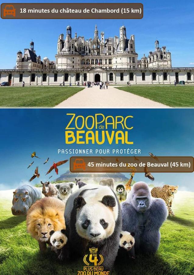 Studio Lumineux Et Plein De Charme Blois Zewnętrze zdjęcie